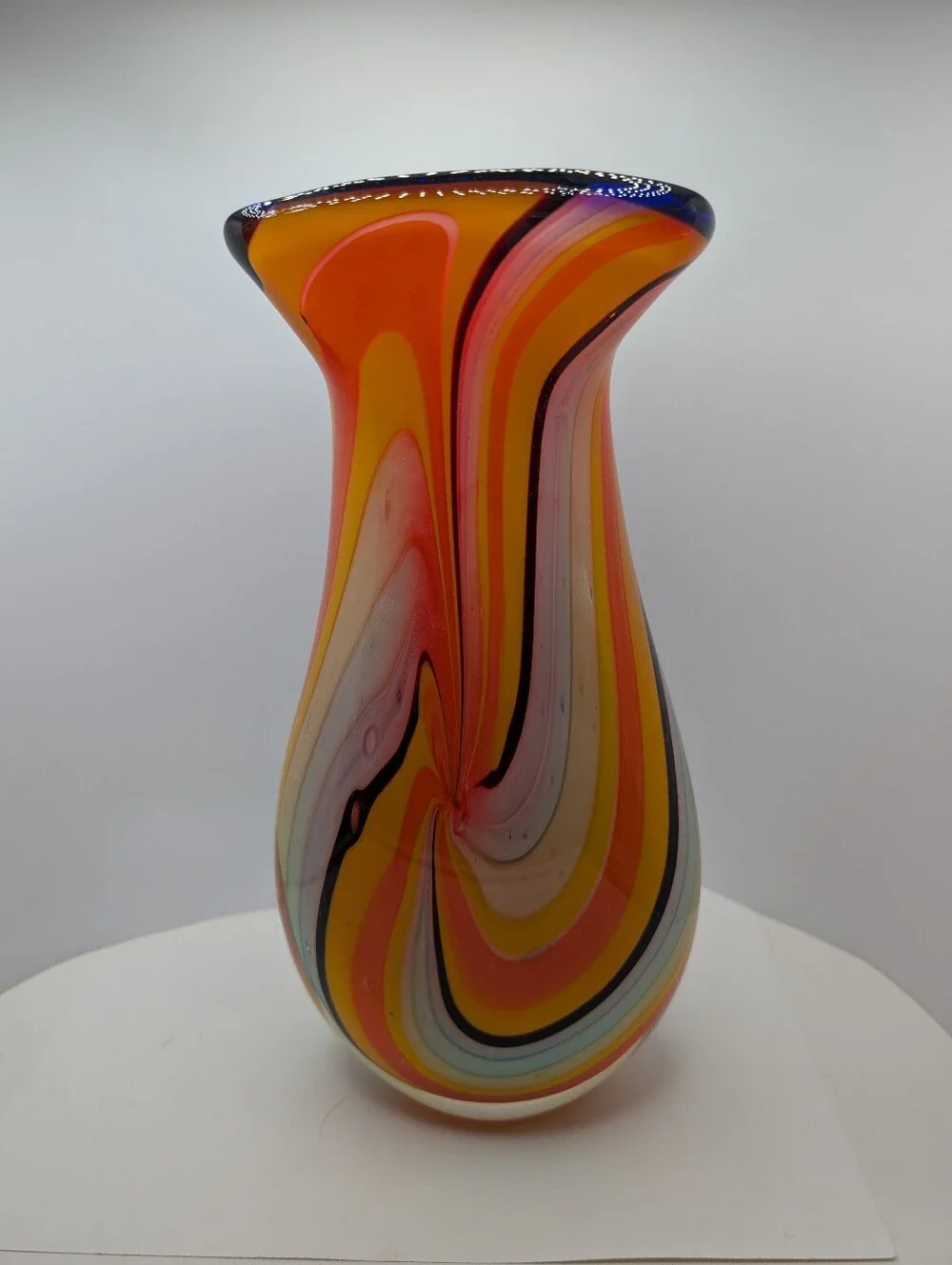 Murano Glass Multicolor Vase